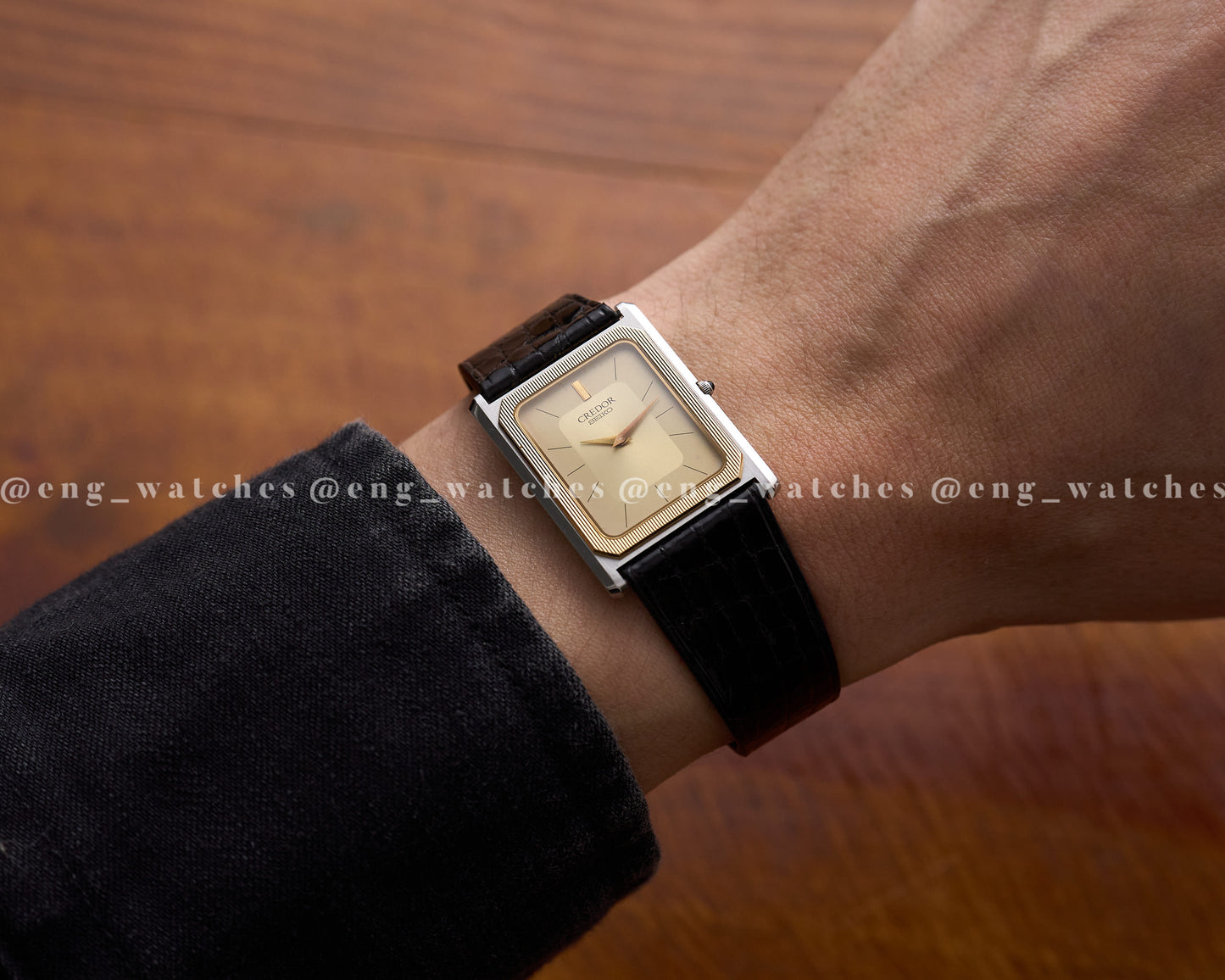 Seiko Credor "Tank" 6730-5090