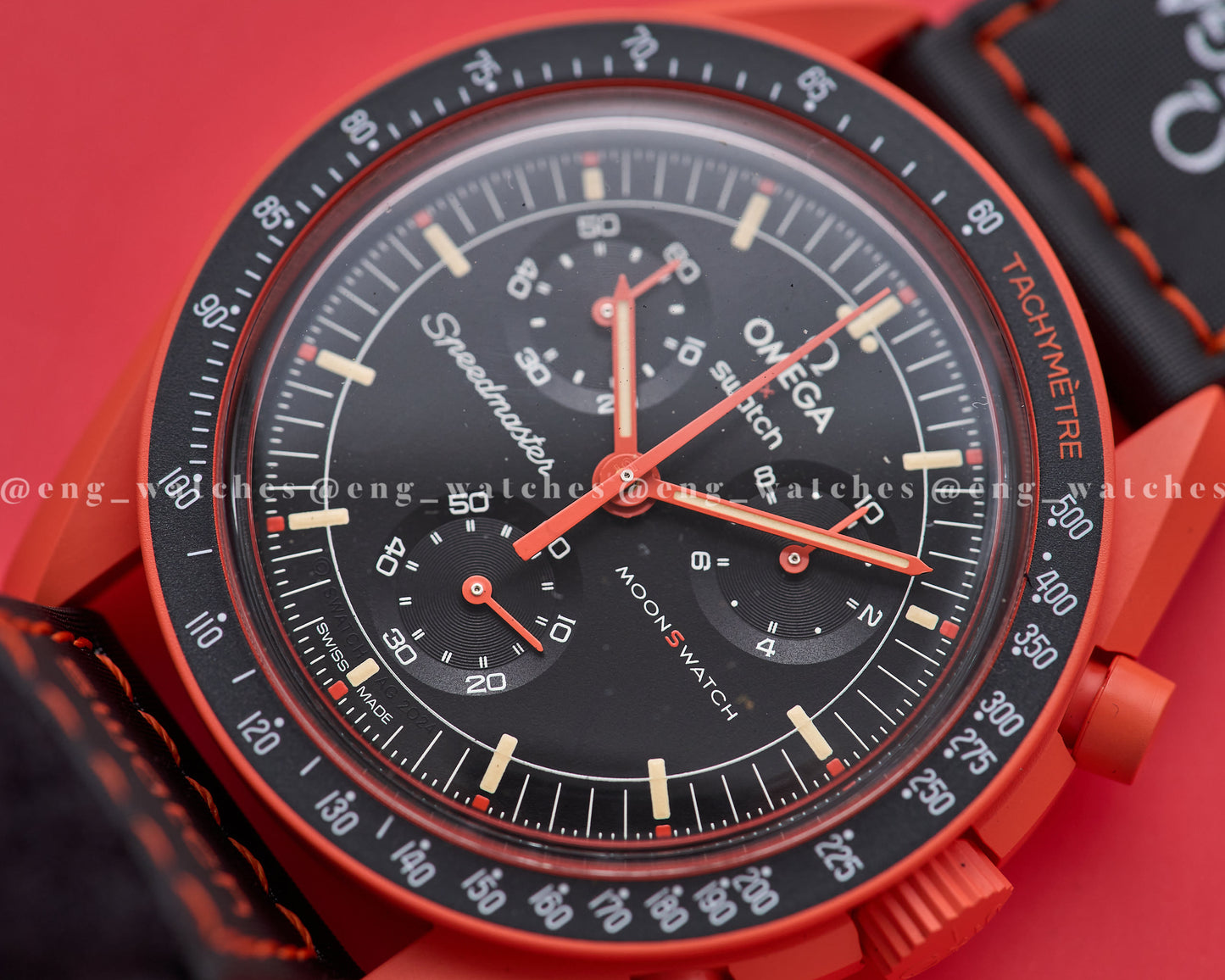 Swatch x Omega Mission on Earth Lava