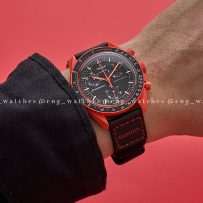 Swatch x Omega Mission on Earth Lava
