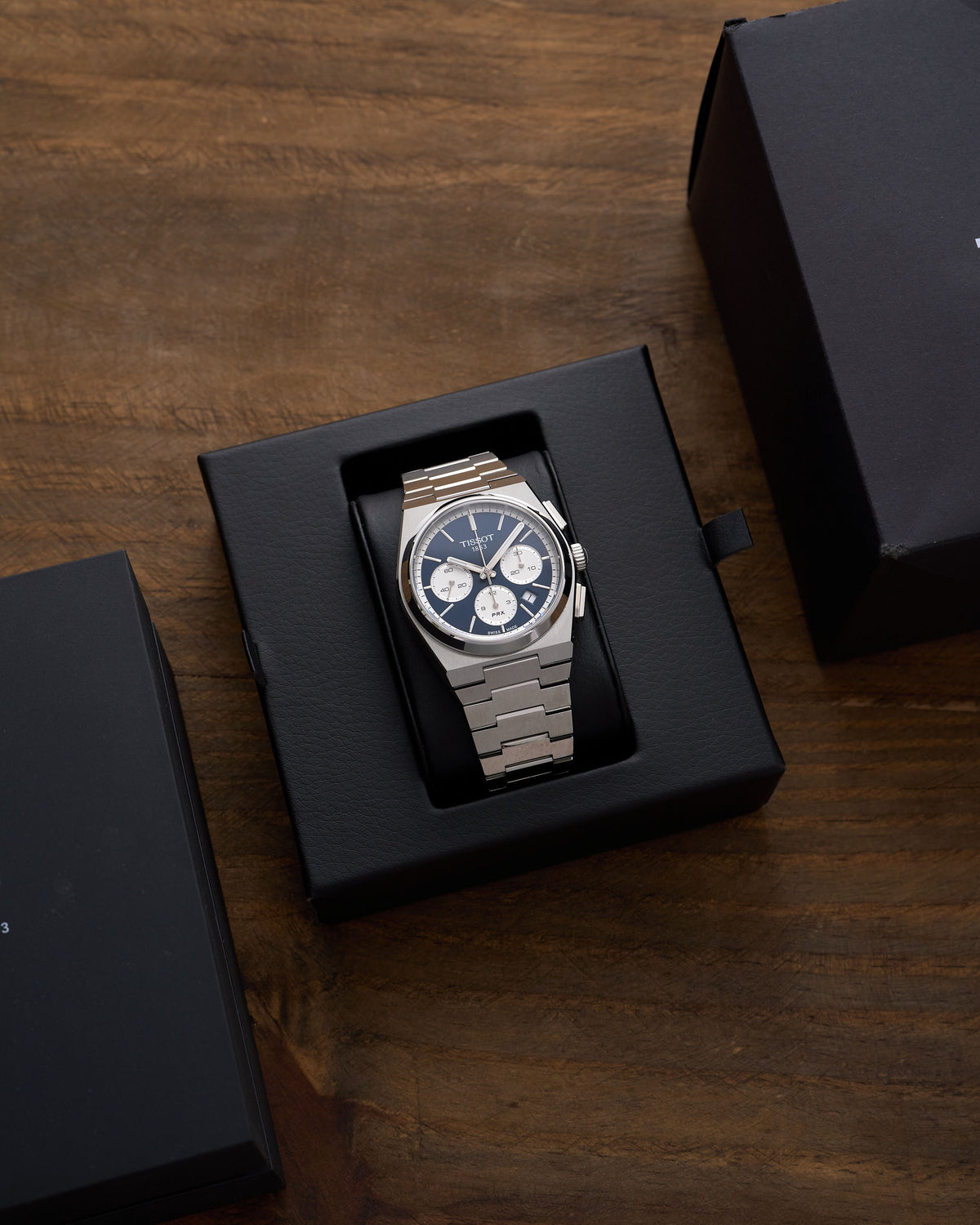 Tissot PRX Chronograph "Blue Panda"