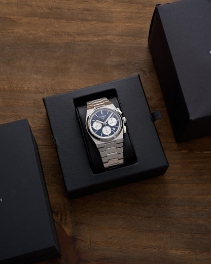 Tissot PRX Chronograph "Blue Panda"