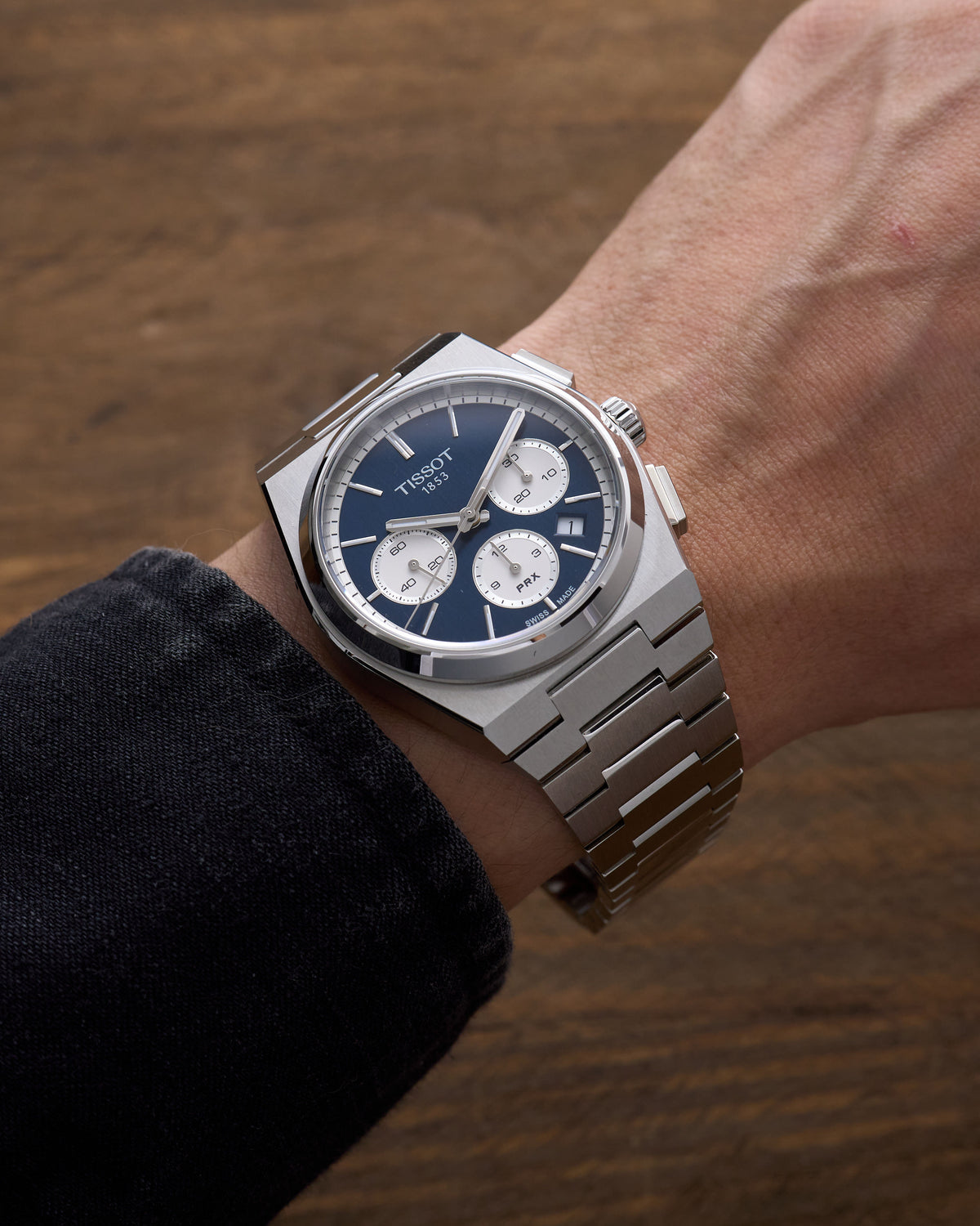 Tissot PRX Chronograph "Blue Panda"